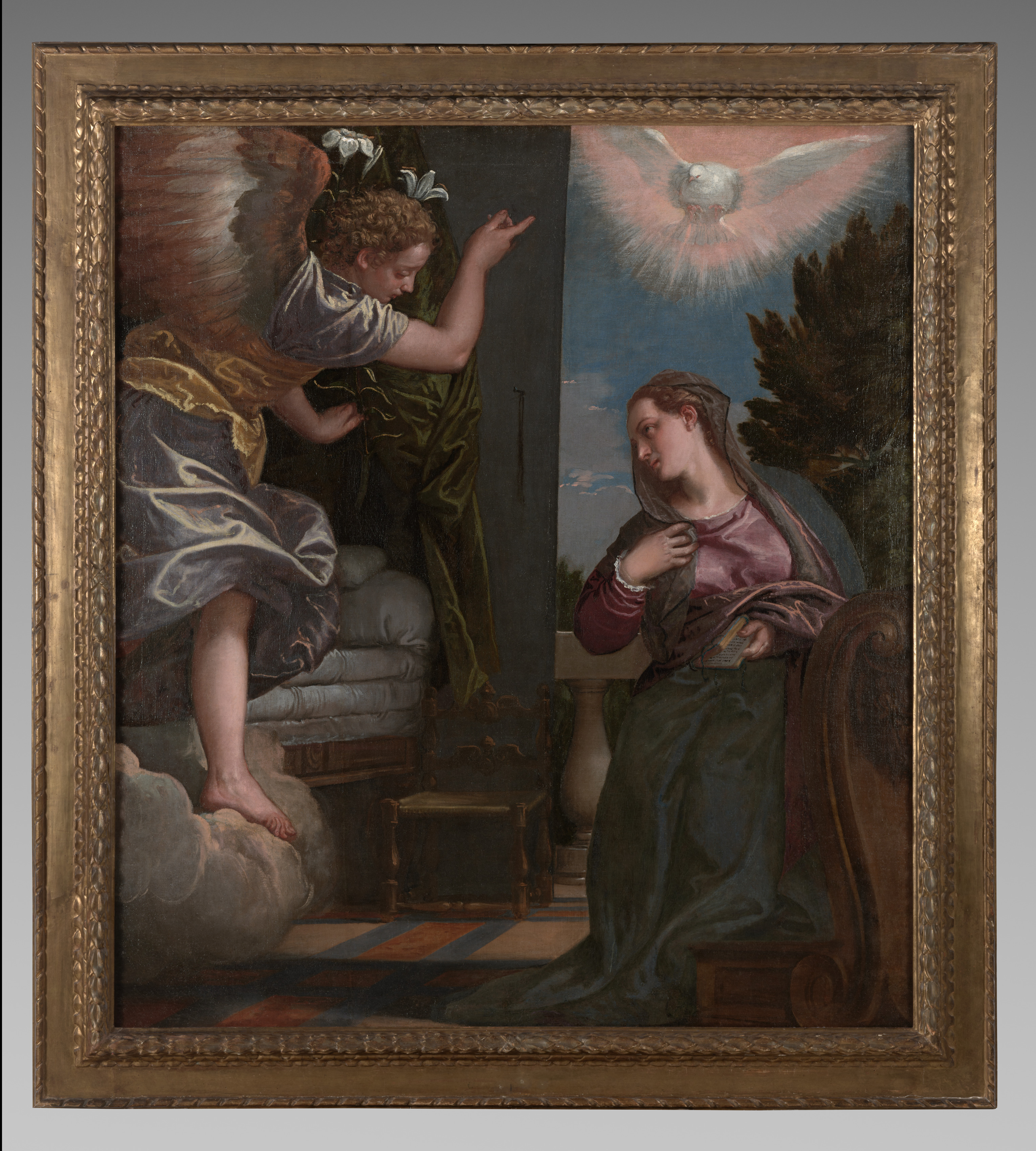 The Annunciation by Paolo Veronese, fine art print