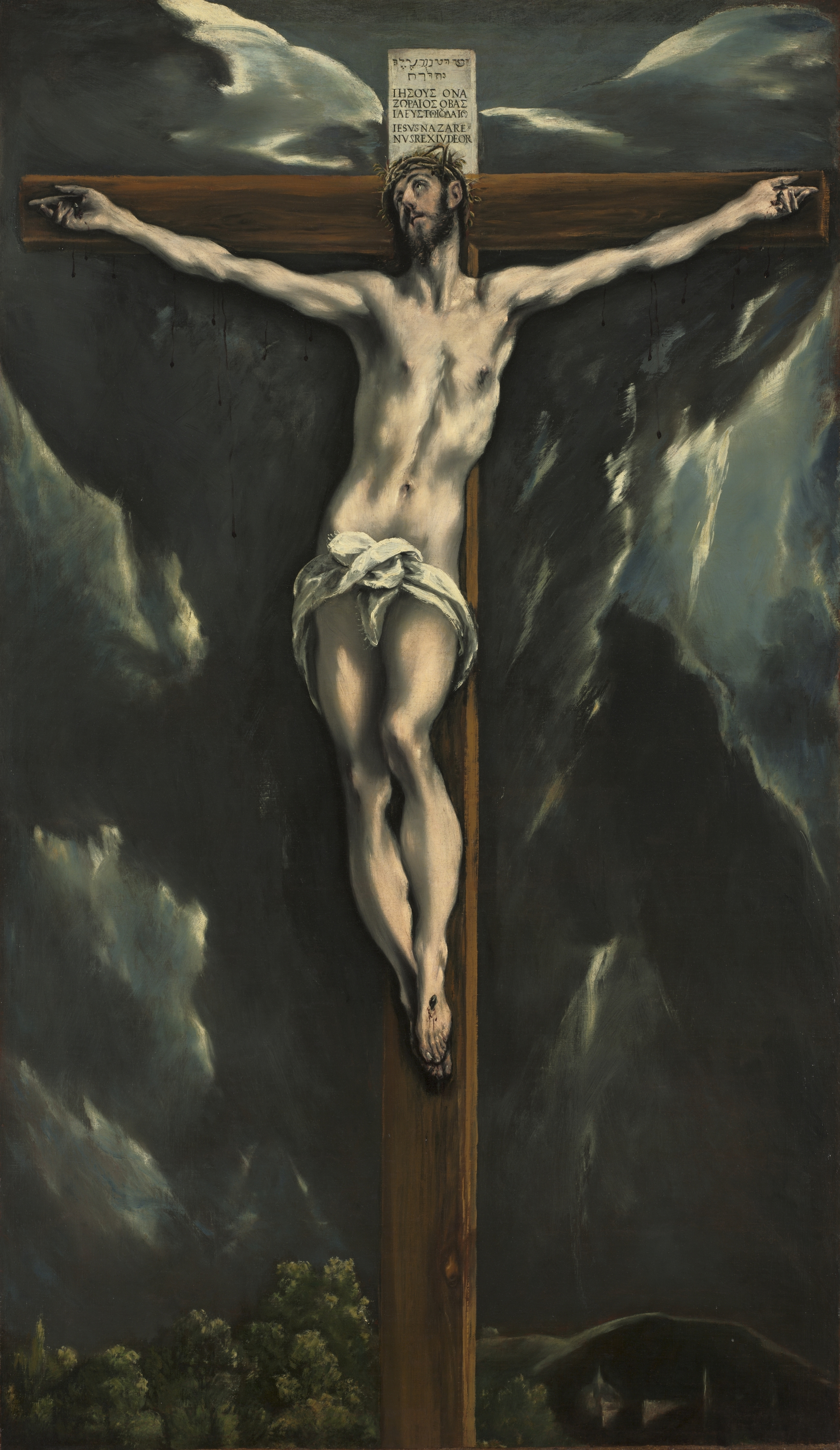 Christ on the Cross by El Greco, fine art print